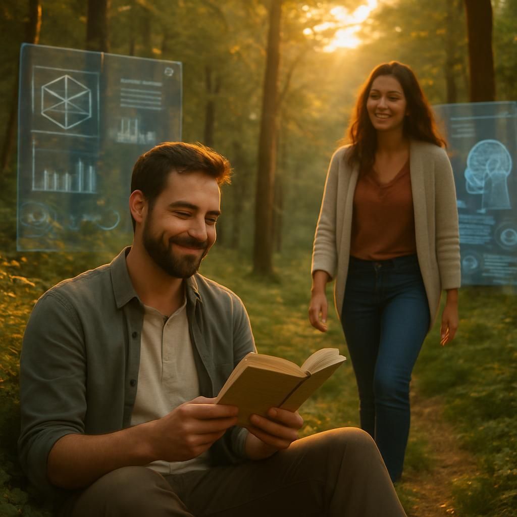 découvrez comment l'intelligence artificielle peut transformer notre quotidien en libérant du temps consacré au travail et à la consommation, pour mieux profiter de la vraie vie.