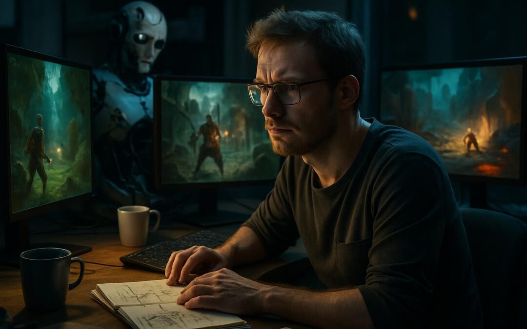 Plongée dans l’univers du jeu : l’ascension d’un développeur allemand face à l’échec d’un outil d’IA