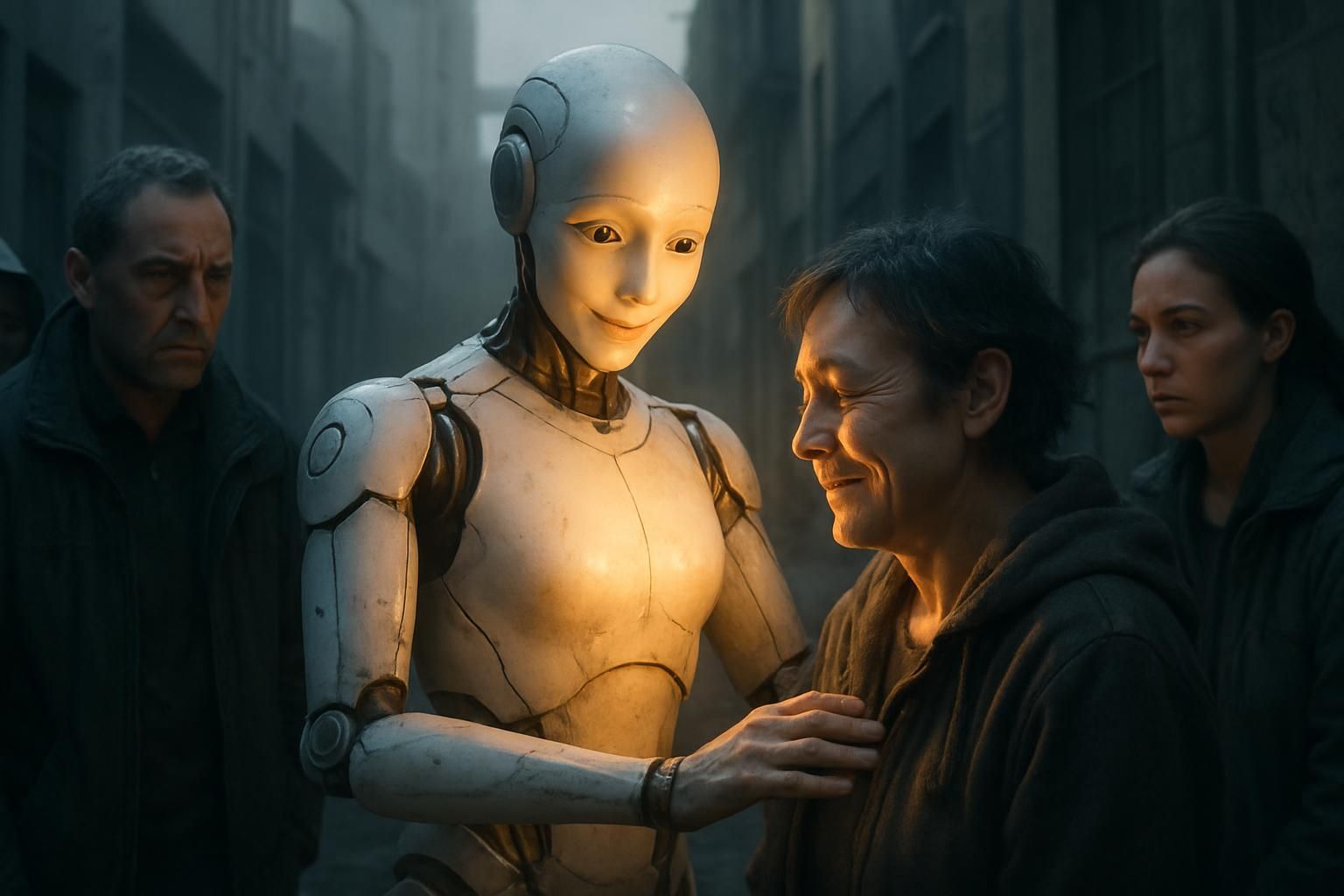 découvrez comment l'intelligence artificielle devient un vecteur d'empathie dans un monde marqué par l'hostilité, à travers l'analyse de françois-régis de guenyveau.