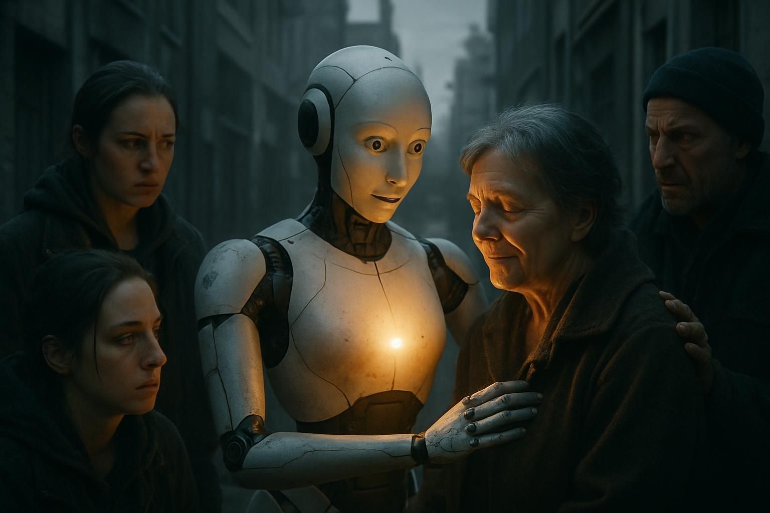 découvrez comment l'intelligence artificielle devient un vecteur d'empathie dans un monde marqué par l'hostilité, à travers l'analyse de françois-régis de guenyveau.