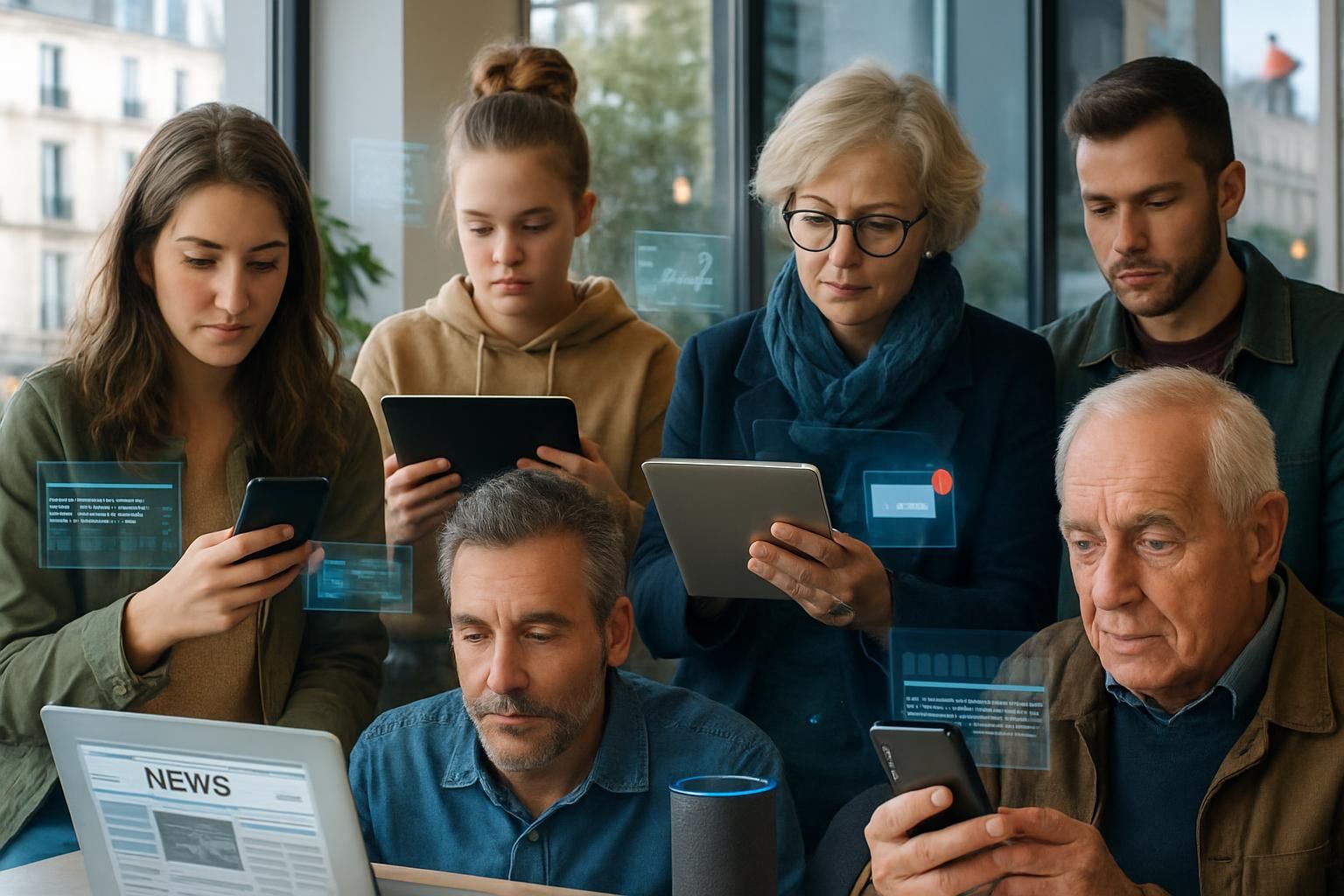 découvrez comment l'intelligence artificielle révolutionne les habitudes d'information des français grâce à notre sondage exclusif.