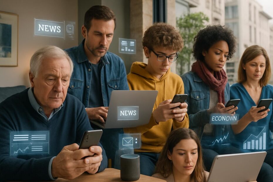 découvrez les résultats d'un sondage exclusif sur l'impact de l'intelligence artificielle dans les habitudes d'information des français.