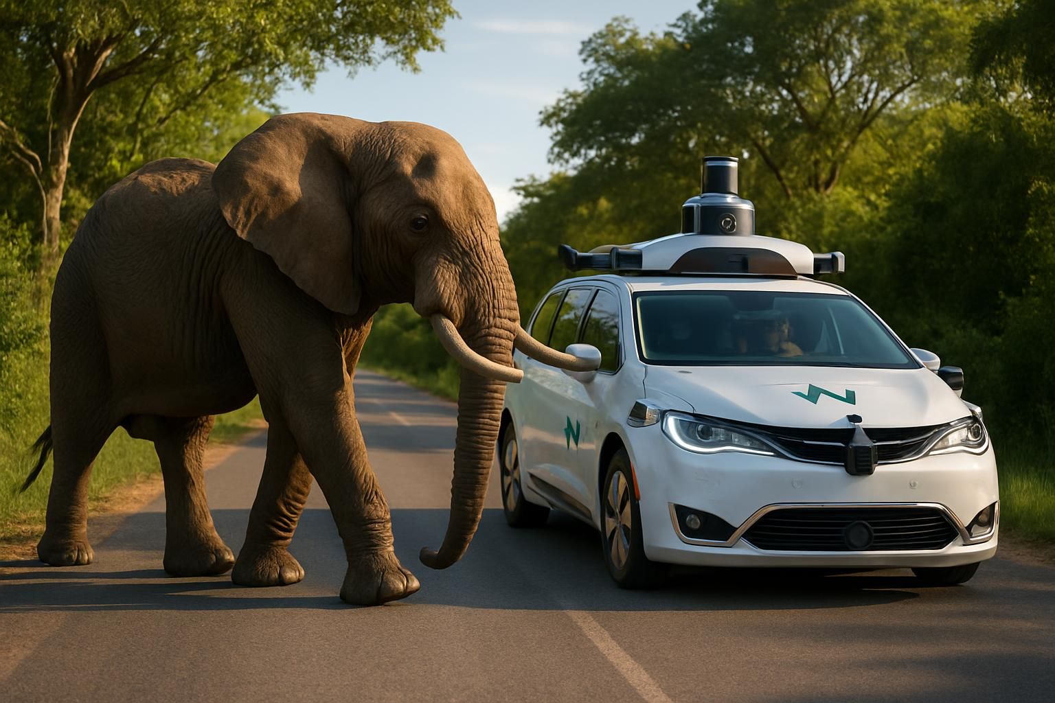 ZD Tech : Comment Waymo prépare-t-il les voitures autonomes à affronter l’imprévu, comme la rencontre avec un éléphant ?