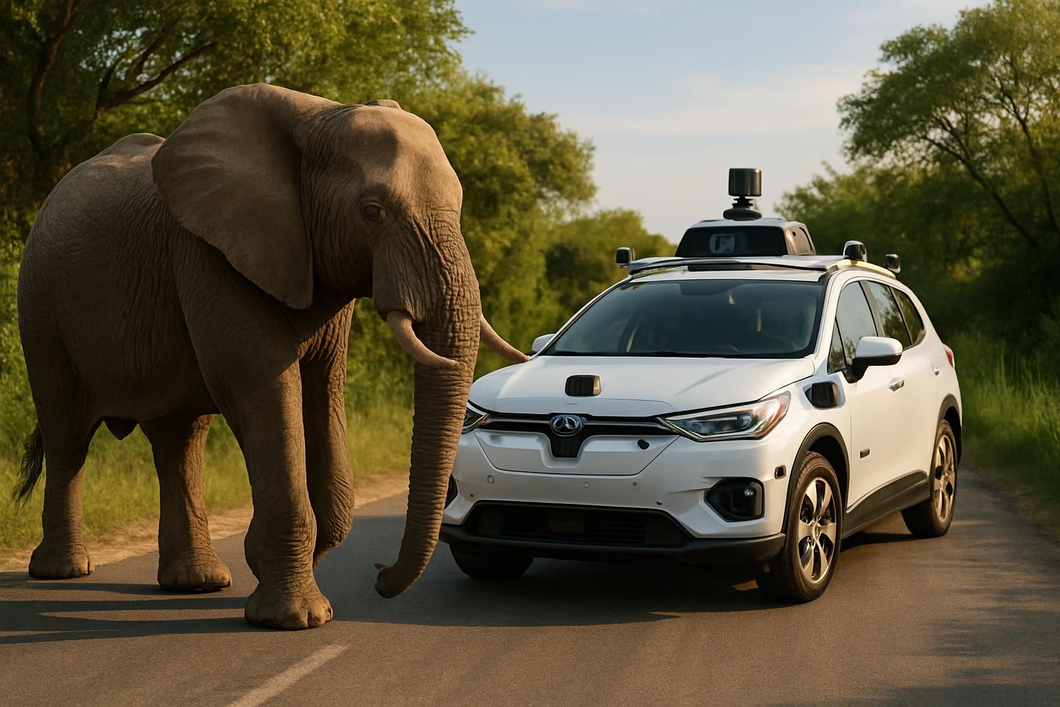 découvrez comment waymo développe des voitures autonomes capables de gérer des situations imprévues, comme la rencontre avec un éléphant, garantissant ainsi sécurité et innovation dans la conduite autonome.