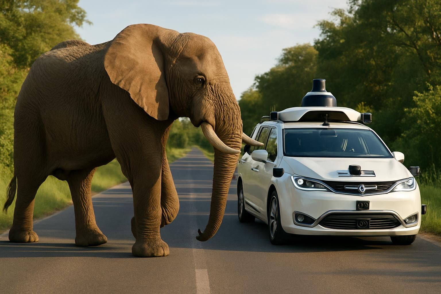 découvrez comment waymo prépare ses voitures autonomes à gérer des situations imprévues, notamment la rencontre avec un éléphant, pour garantir sécurité et innovation dans la conduite autonome.