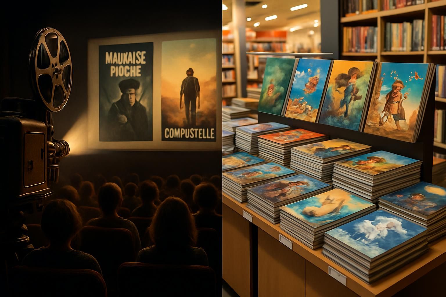 Cinéma : Découvrez « Mauvaise pioche » et « Compostelle » / BD : Les 48h BD, 150 000 albums à 3 euros dans 1500 points de vente