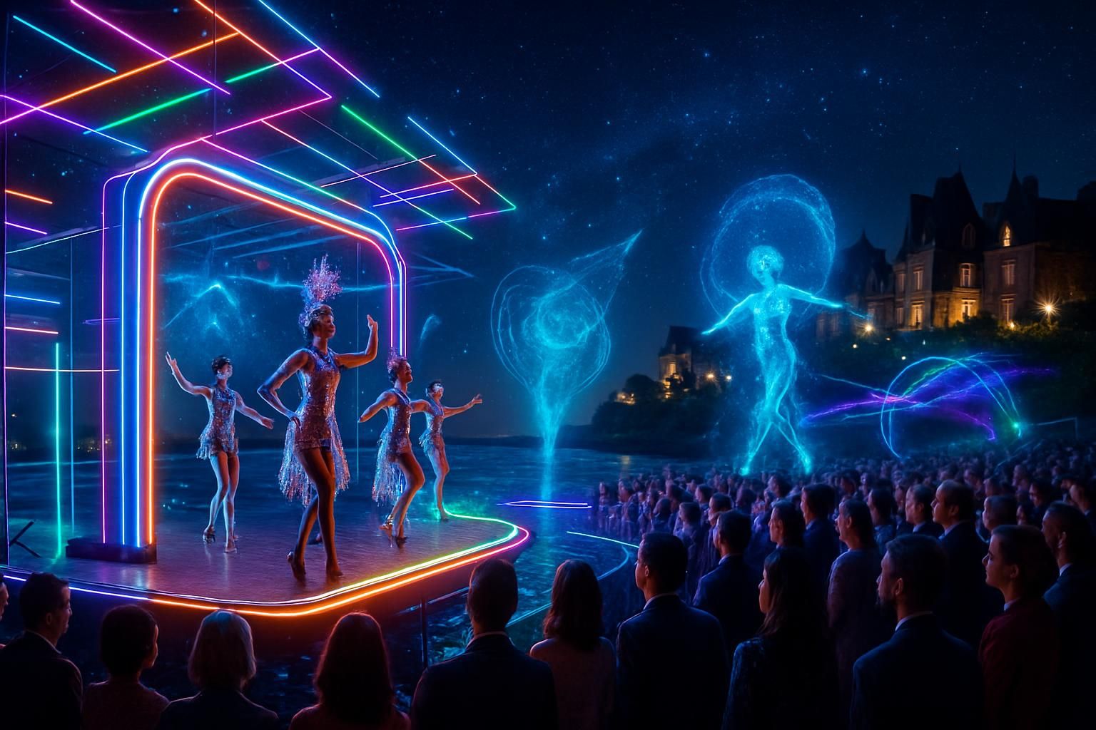 plongez dans l'univers captivant du cabaret numérique unique à dinard ce jeudi, une soirée illuminée d'innovations artistiques et de performances exceptionnelles.