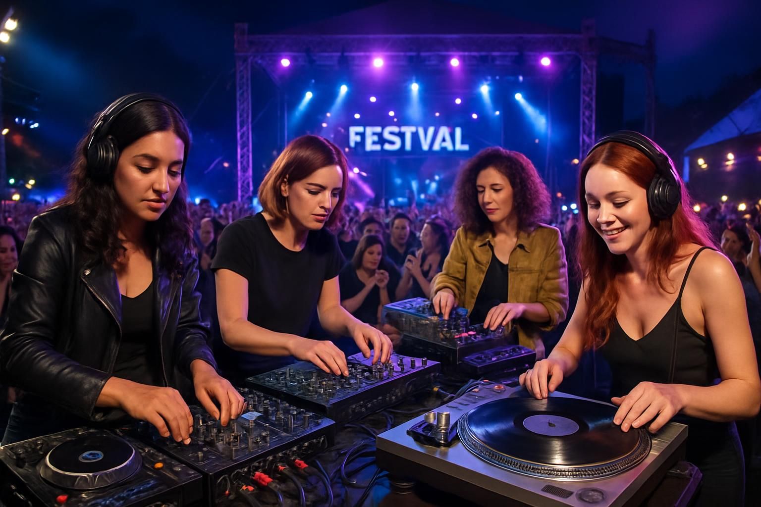 découvrez comment delaurentis honore les pionnières de la musique électro lors du festival de bourges, mettant en lumière les talents féminins qui ont marqué ce genre musical.