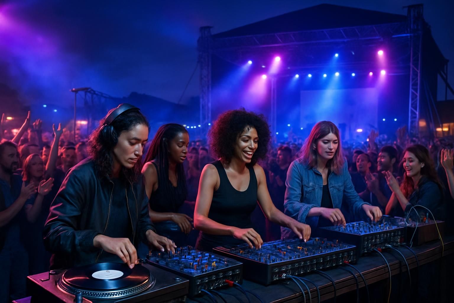 découvrez comment delaurentis met à l'honneur les pionnières de la musique électro lors du festival de bourges, une célébration unique des talents féminins dans l'électro.