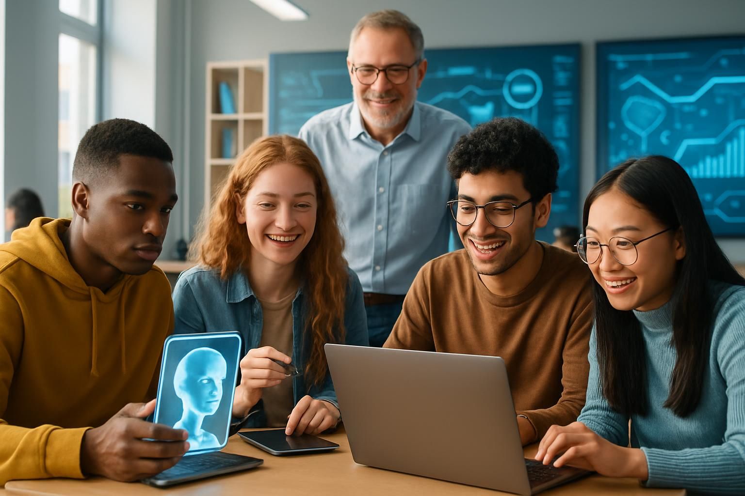 découvrez comment dépasser le mythe de l'interdiction de l'intelligence artificielle pour les étudiants et construire un avenir éducatif innovant et inclusif.