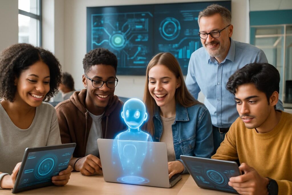 découvrez comment intégrer l'intelligence artificielle dans l'éducation en dépassant le mythe de l'interdiction, pour construire un avenir innovant et adapté aux étudiants.