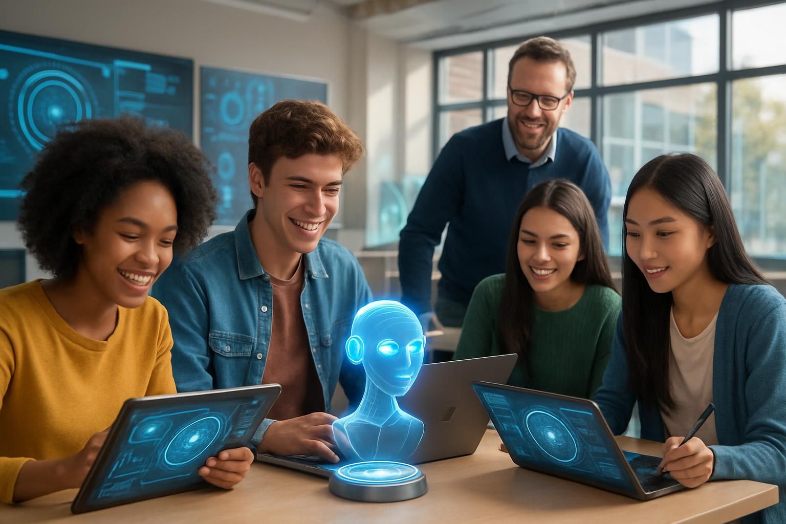 découvrez comment l'intelligence artificielle transforme l'éducation en aidant les étudiants à dépasser le mythe de l'interdiction pour construire un avenir innovant et prometteur.