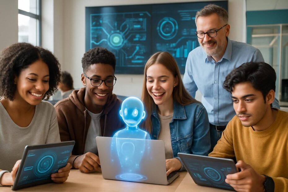 découvrez comment intégrer l'intelligence artificielle dans l'éducation en dépassant le mythe de l'interdiction, pour construire un avenir innovant et adapté aux étudiants.