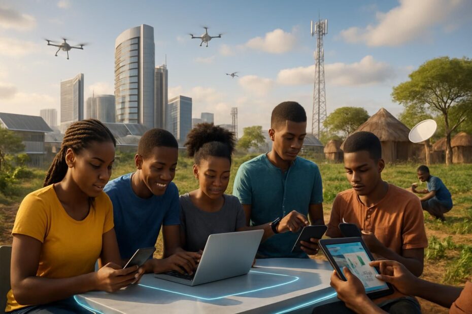 explorez comment l'afrique navigue dans l'ère numérique en conciliant défis locaux et ambitions continentales pour un développement technologique durable.