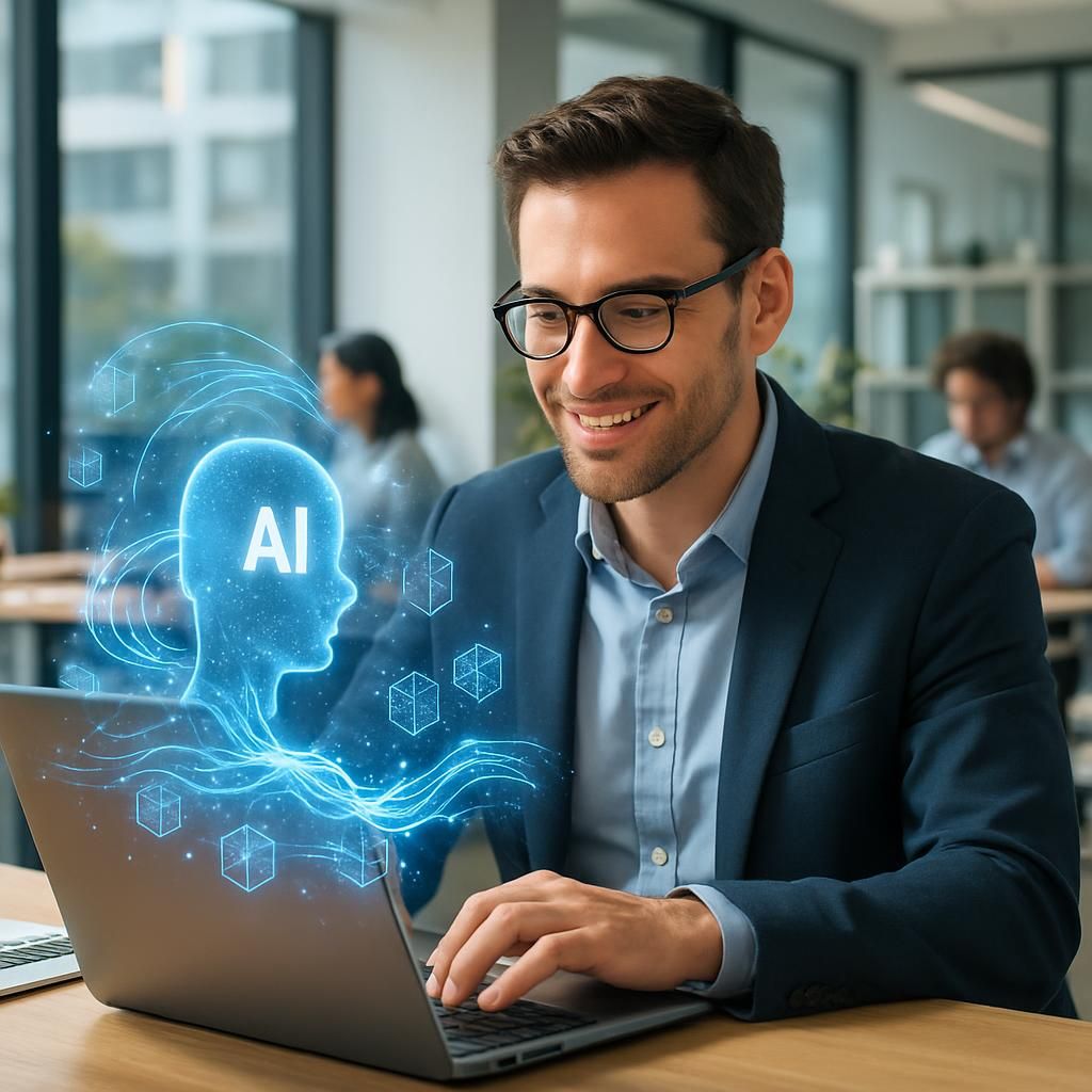 découvrez comment l'ia générative révolutionne votre métier en apportant innovation et efficacité, tout en sécurisant votre emploi. un regard optimiste sur l'avenir du travail avec rtbf.