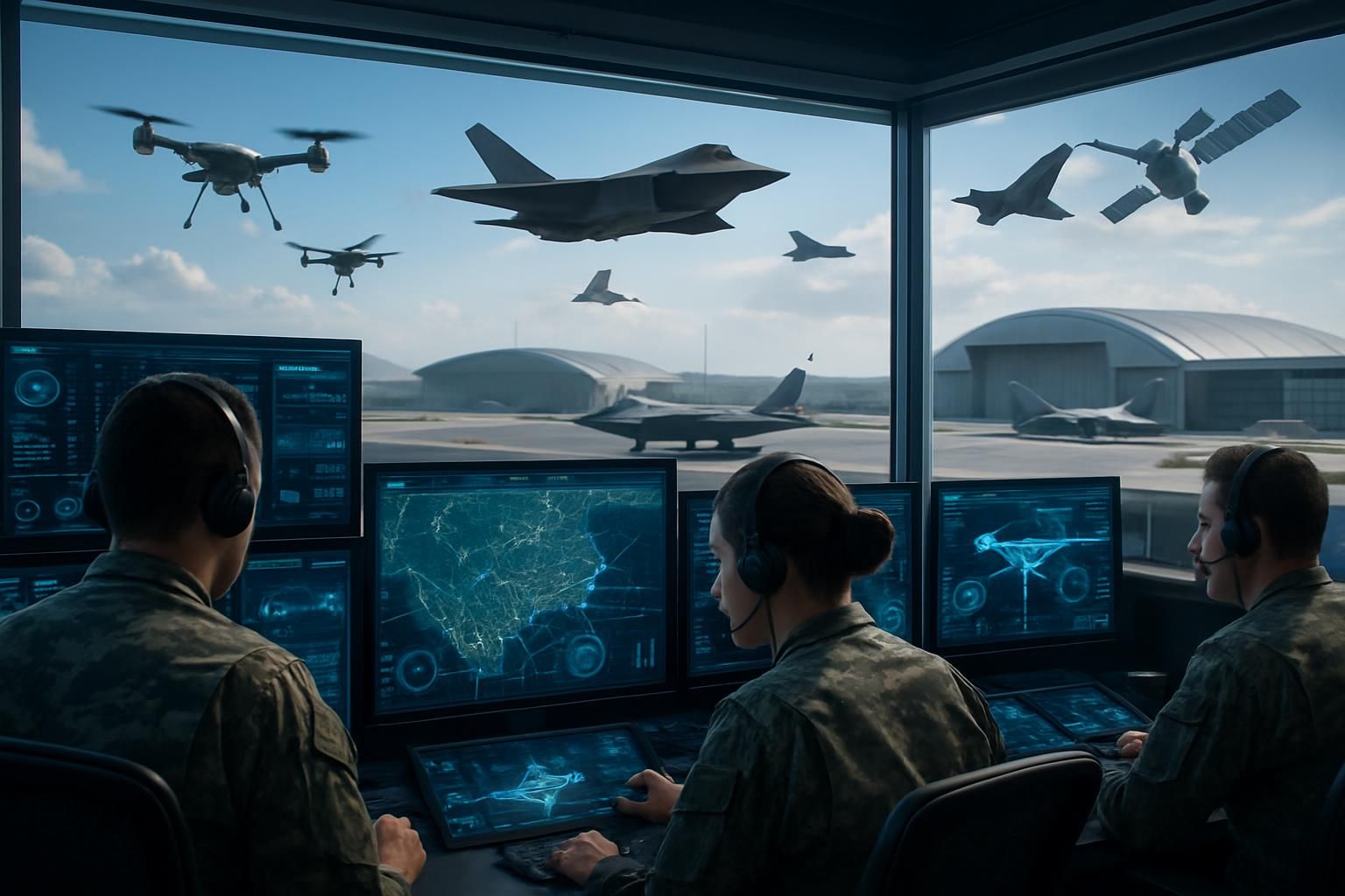 découvrez comment l'intelligence artificielle transforme et accélère les opérations de l'armée de l'air et de l'espace, renforçant ainsi ses lignes de défense pour une efficacité optimale.