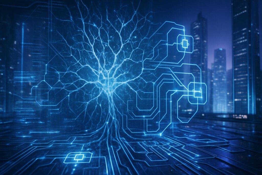 découvrez comment l'intelligence artificielle collective et la puissance du calcul quantique révolutionnent les réseaux du futur dans cet article exclusif de zdnet.