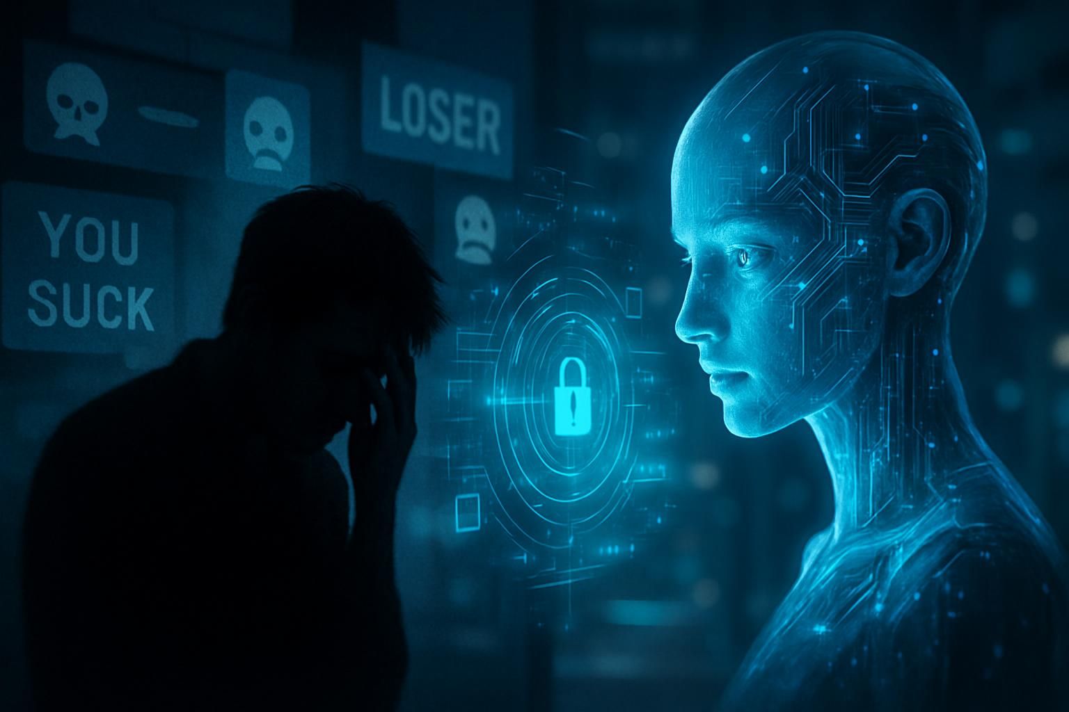 découvrez comment l'intelligence artificielle impacte la lutte contre le cyberharcèlement : un outil coupable ou sauveur pour notre sécurité en ligne ?