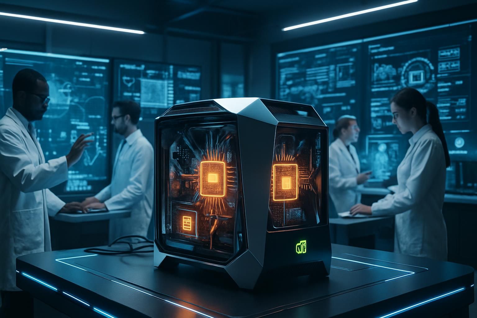 découvrez pourquoi nvidia prépare un ordinateur révolutionnaire intégrant agents ia, nouveaux pc et la guerre des puces, transformant l'avenir de la technologie.