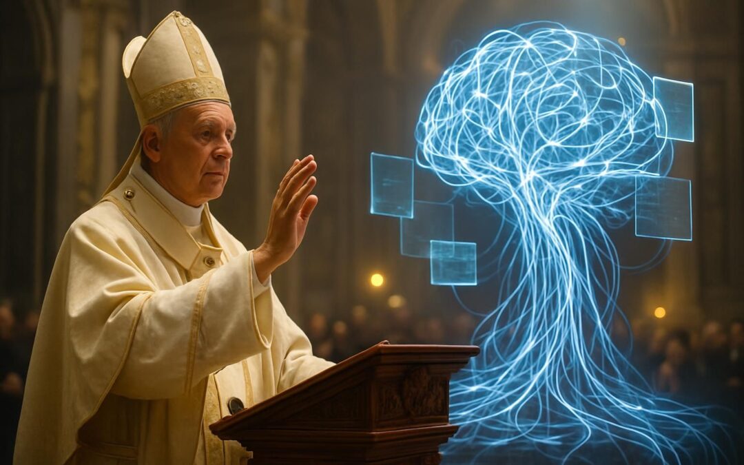 découvrez l'appel du pape léon xiv dans sa première encyclique, invitant à 'désarmer' l'intelligence artificielle afin de protéger l'avenir et la dignité de l'humanité.