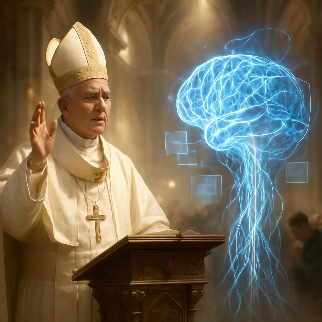 découvrez l'appel du pape léon xiv dans sa première encyclique, exhortant à 'désarmer' l'intelligence artificielle afin de protéger l'avenir de l'humanité.