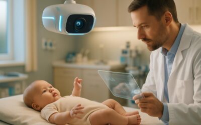 Et si une caméra intelligente équipée d’IA révolutionnait le diagnostic des troubles moteurs chez le nourrisson ?