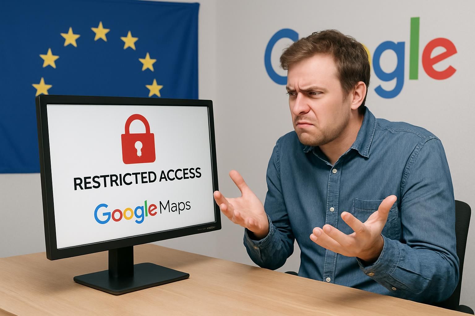 google maps confronté à des restrictions européennes de plus en plus strictes annonce un retrait progressif, impactant ses services dans la région.