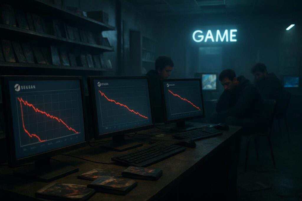 découvrez comment l'essor de l'intelligence artificielle perturbe le marché des jeux steam, entraînant une baisse des ventes pouvant atteindre 60% et transformant radicalement l'industrie du gaming.