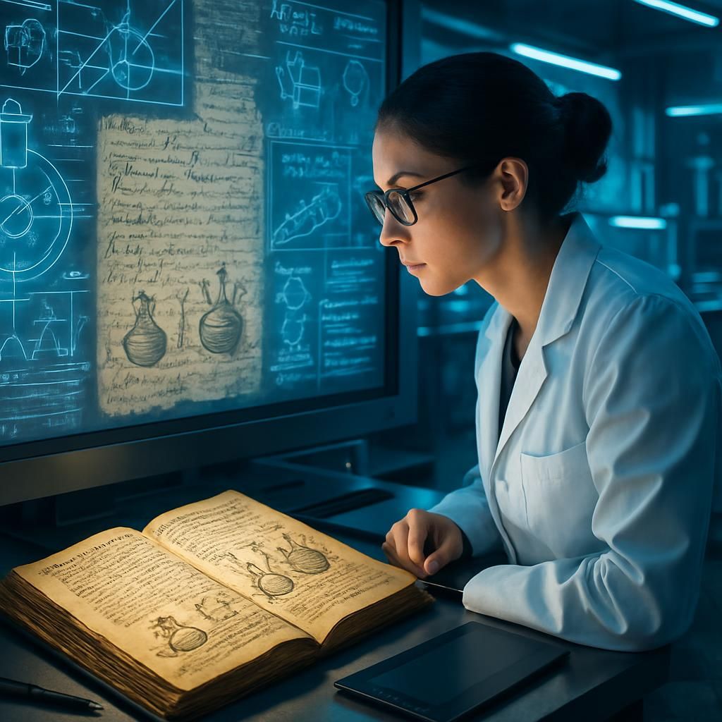 découvrez comment l'intelligence artificielle a révélé en moins de 30 minutes les mystères d'un manuscrit culinaire énigmatique, une avancée fascinante présentée par rtbf actus.