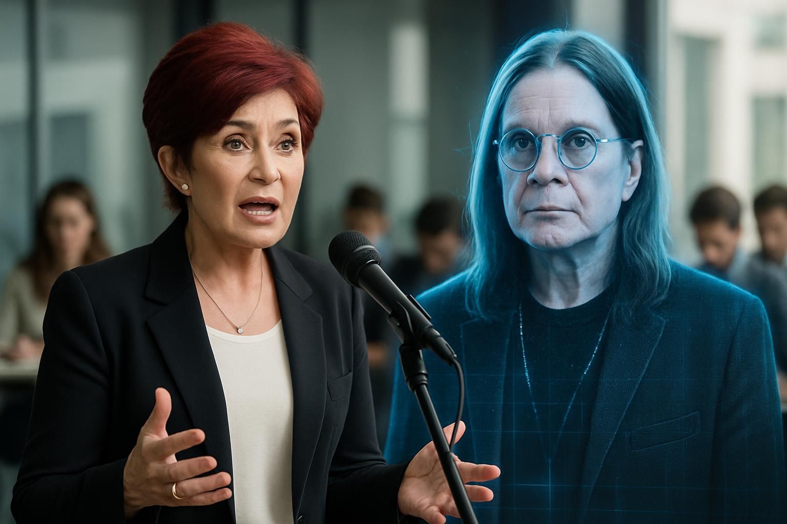 sharon osbourne défend fermement l'avatar ia de son mari ozzy osbourne face aux critiques, soulignant les enjeux émotionnels et l'importance au-delà d'un simple profit commercial.
