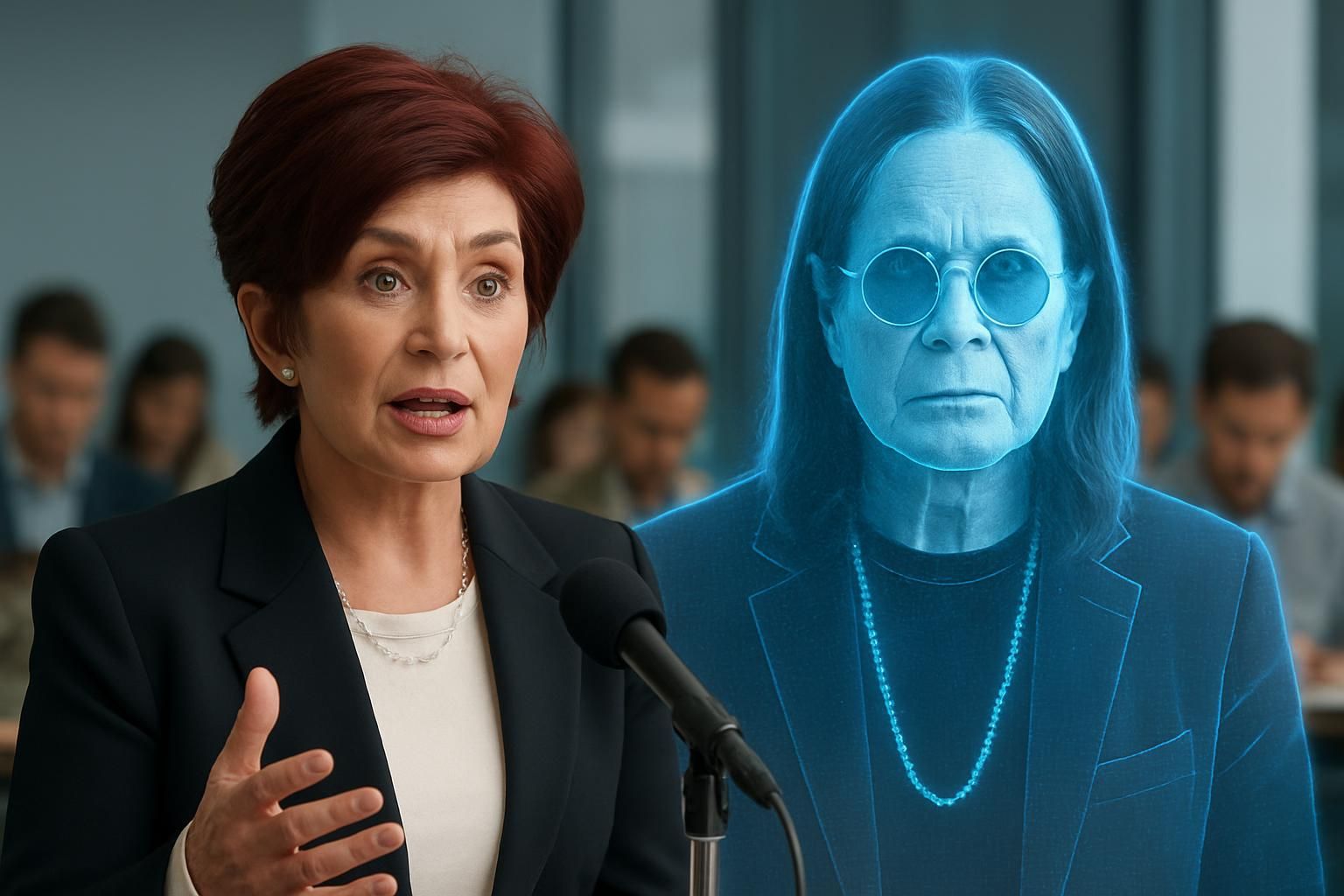 sharon osbourne défend l'avatar ia de son mari ozzy osbourne face aux critiques, soulignant les enjeux éthiques et commerciaux de cette innovation technologique.
