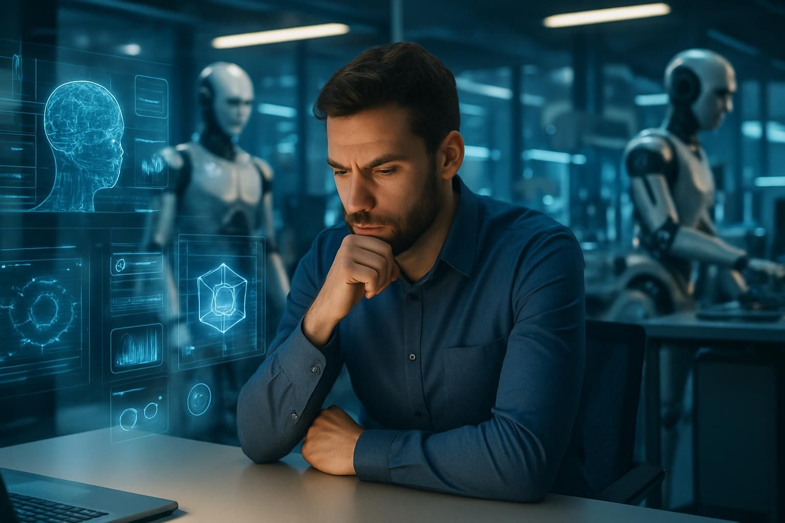 découvrez comment, à l'ère de l'intelligence artificielle, la capacité à réfléchir profondément devient le facteur clé de la réussite selon rtbf actus.