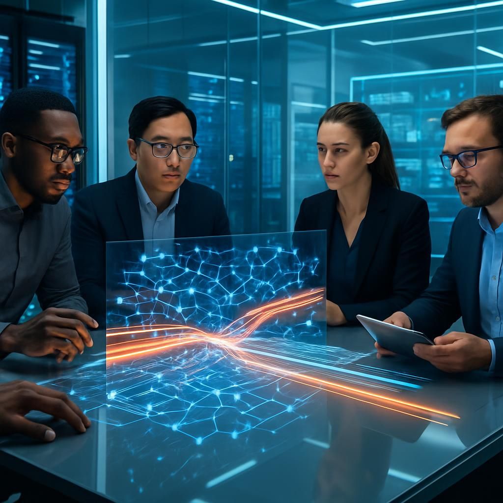 découvrez notre alliance stratégique dédiée à la conception de réseaux ultra-rapides, propulsant l'innovation technologique vers une nouvelle ère de performance et de connectivité.
