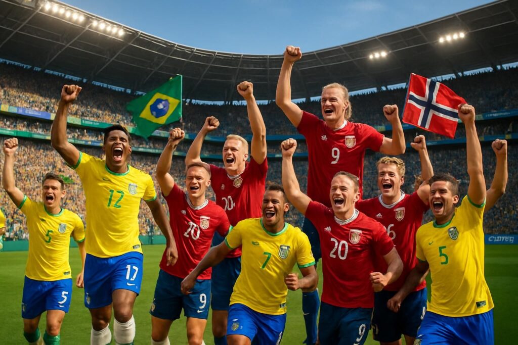 découvrez les audiences du 5 juillet 2026 avec les victoires impressionnantes du brésil et de la norvège contre « plancha » sur stars actu. analyse complète et réactions.