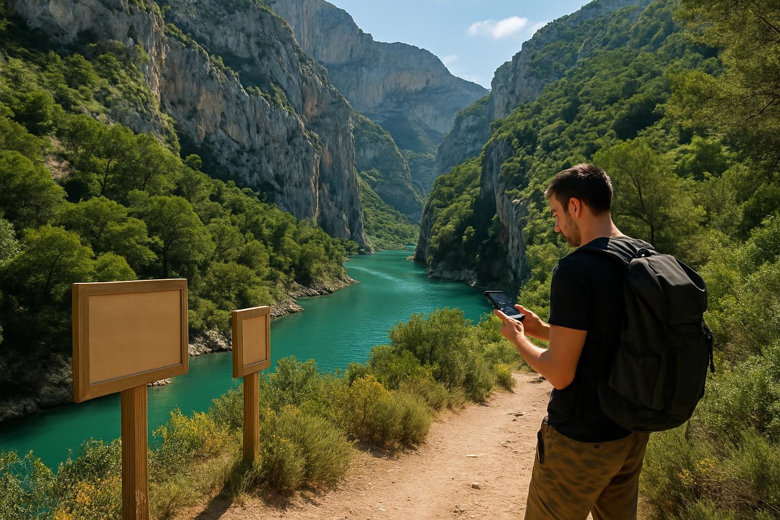 le parc du verdon dans le var met en garde contre les dangers de l'ia et invite à s'informer soigneusement avant toute utilisation pour éviter les pièges potentiels.