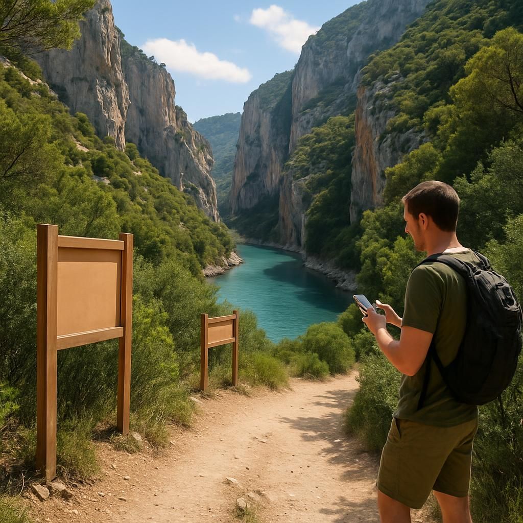 le parc du verdon dans le var met en garde contre les risques liés à l'intelligence artificielle et conseille une information rigoureuse avant toute utilisation.