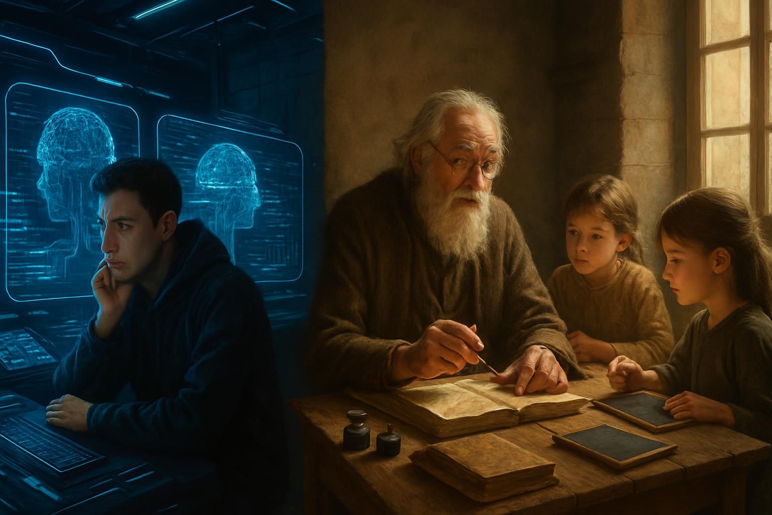 découvrez comment la rapidité des intelligences artificielles impacte notre capacité d'apprentissage et pourquoi un retour aux méthodes traditionnelles est nécessaire pour mieux assimiler les connaissances.