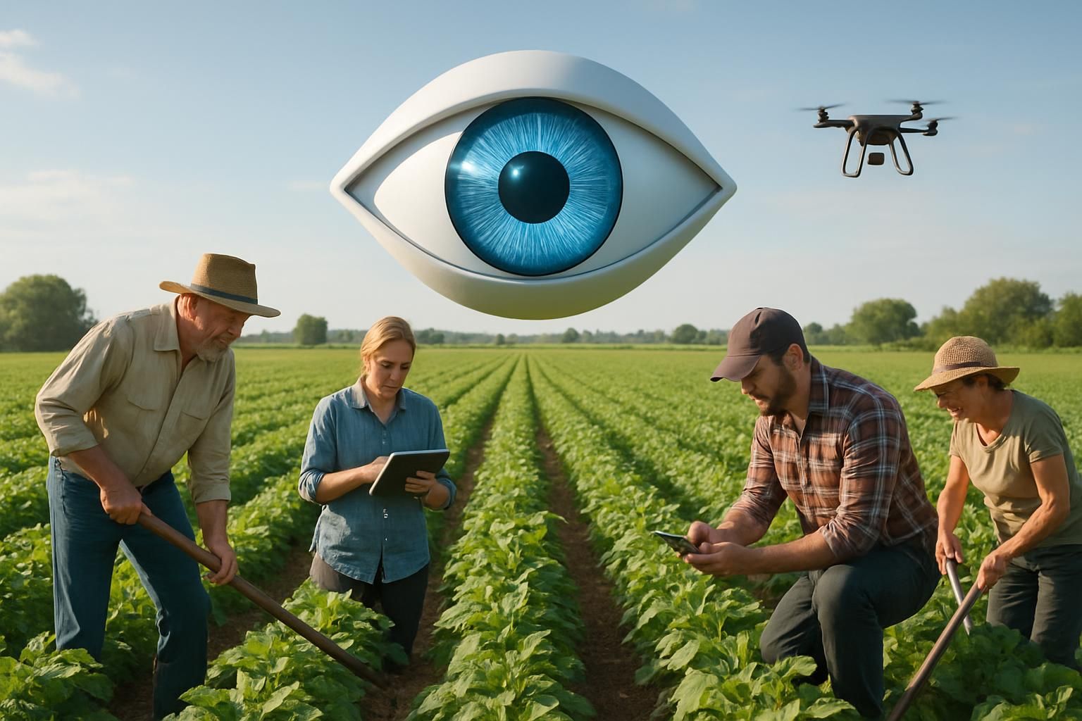 découvrez comment l'intelligence artificielle révolutionne l'agriculture en surveillant les champs avec précision, attirant un nombre croissant d'agriculteurs soucieux d'optimiser leurs cultures.