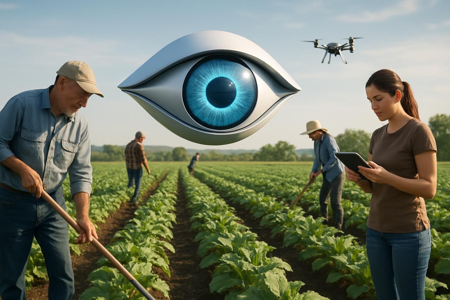 découvrez comment l'intelligence artificielle révolutionne l'agriculture en surveillant les champs avec précision, attirant de plus en plus d'agriculteurs soucieux d'optimiser leurs récoltes.