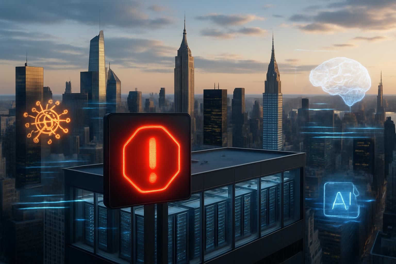new york devient le premier état américain à suspendre l'octroi des permis pour les centres de données afin de mieux gérer l'impact croissant de l'intelligence artificielle.