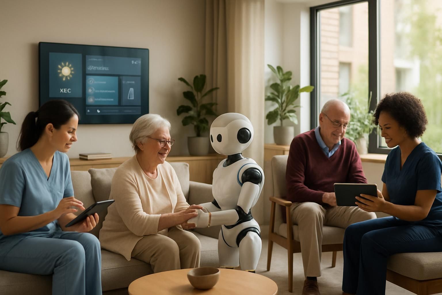 découvrez comment l'intelligence artificielle transforme la vie quotidienne à la résidence lennox d'ottignies-lln, avec les innovations présentées par rtbf actus.