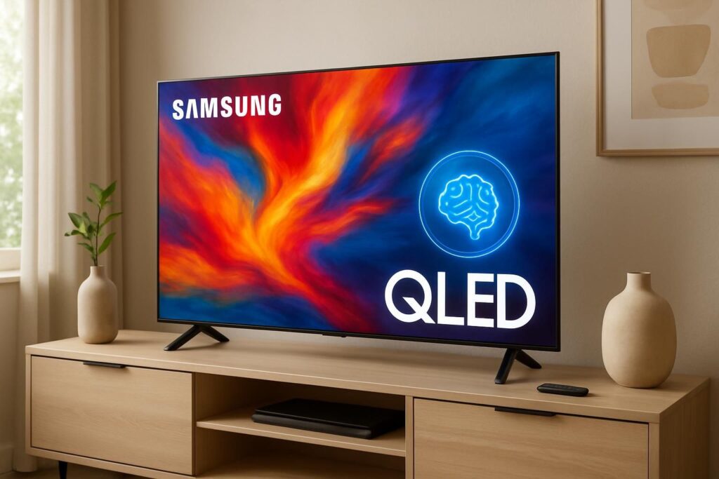 découvrez le samsung qled 55 pouces avec intelligence artificielle à seulement 349 €. profitez d'une image exceptionnelle et d'une offre exclusive dès maintenant !