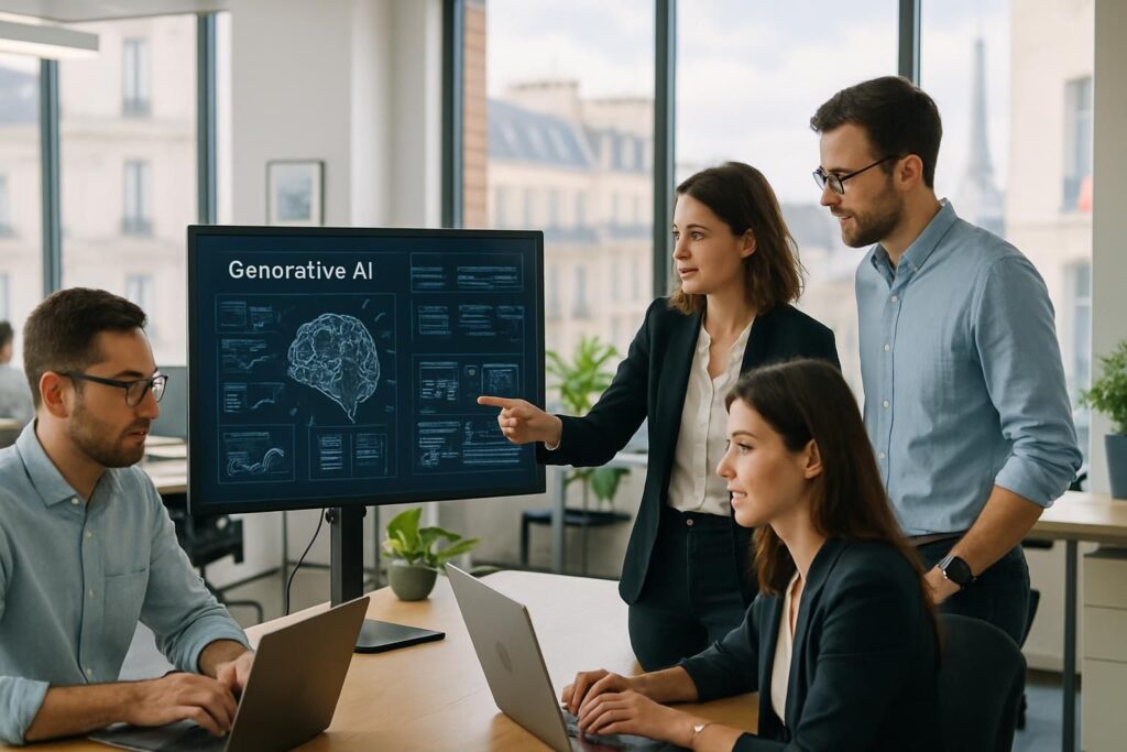 découvrez la startup française innovante, un pure-player de l’ia générative, qui révolutionne l’apprentissage en entreprise grâce à des solutions technologiques avancées.