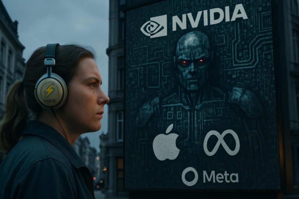 winamp, la pépite belge, attaque nvidia et d'autres géants technologiques pour l'utilisation non autorisée de 50 000 morceaux dans l'entraînement de leurs intelligences artificielles.