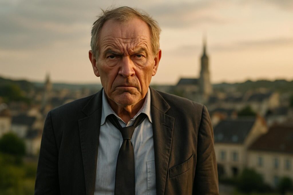 l'ancien maire de l'oise, motivé et déterminé, annonce son retour sur la scène politique, prêt à tout tenter sans rien à perdre.