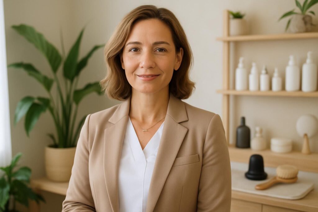 découvrez comment, après 14 ans en soins infirmiers, elle réinvente le bien-être en se lançant dans l'esthétique pour offrir une approche innovante et bienveillante.
