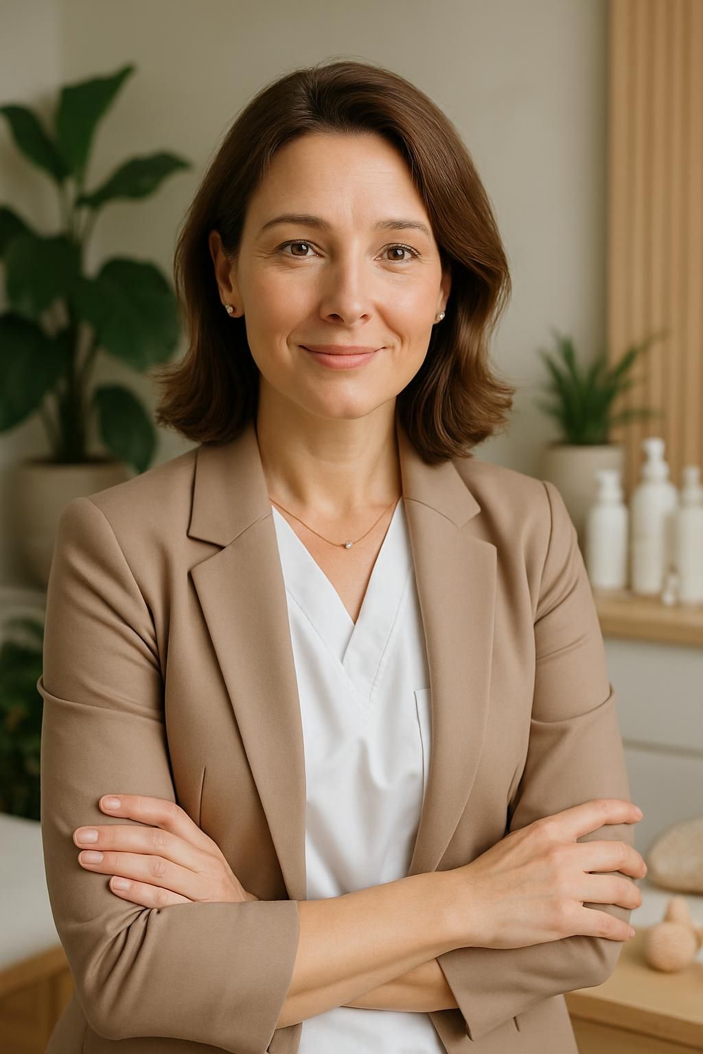 après 14 ans d'expérience en soins infirmiers, elle transforme sa passion en bien-être en se lançant dans l'esthétique pour offrir des soins innovants et personnalisés.