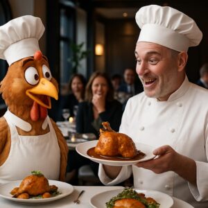 master poulet accuse un restaurant londonien de copier sa recette, avec une réponse pleine d'humour qui épice le débat culinaire.