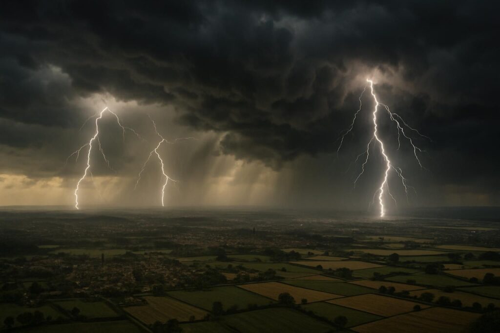découvrez la carte interactive en temps réel des éclairs pour suivre les orages violents ce jeudi en france et restez informé de l'évolution météorologique.