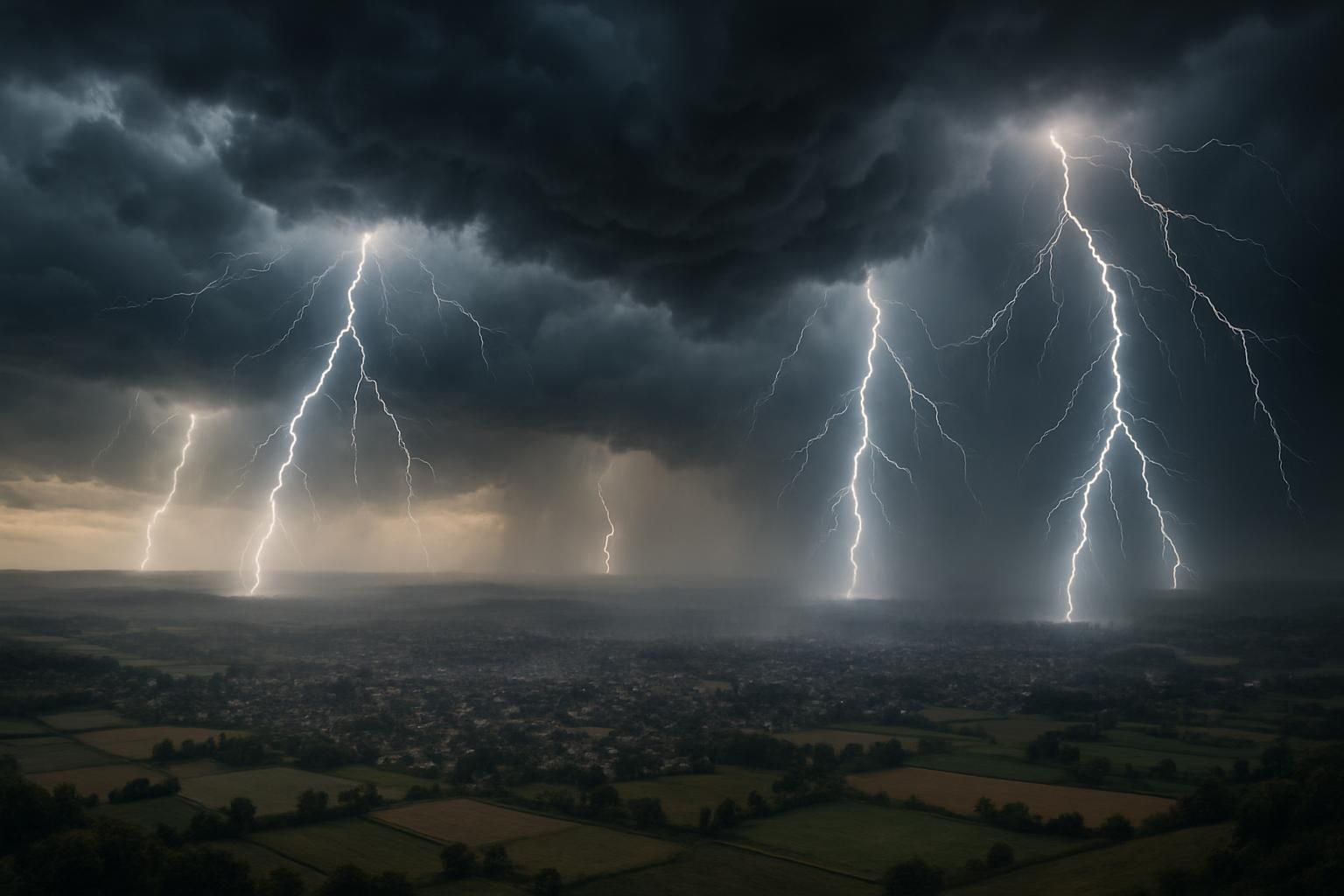 suivez en temps réel la carte interactive des éclairs lors des orages violents qui frappent la france ce jeudi. restez informé pour votre sécurité.